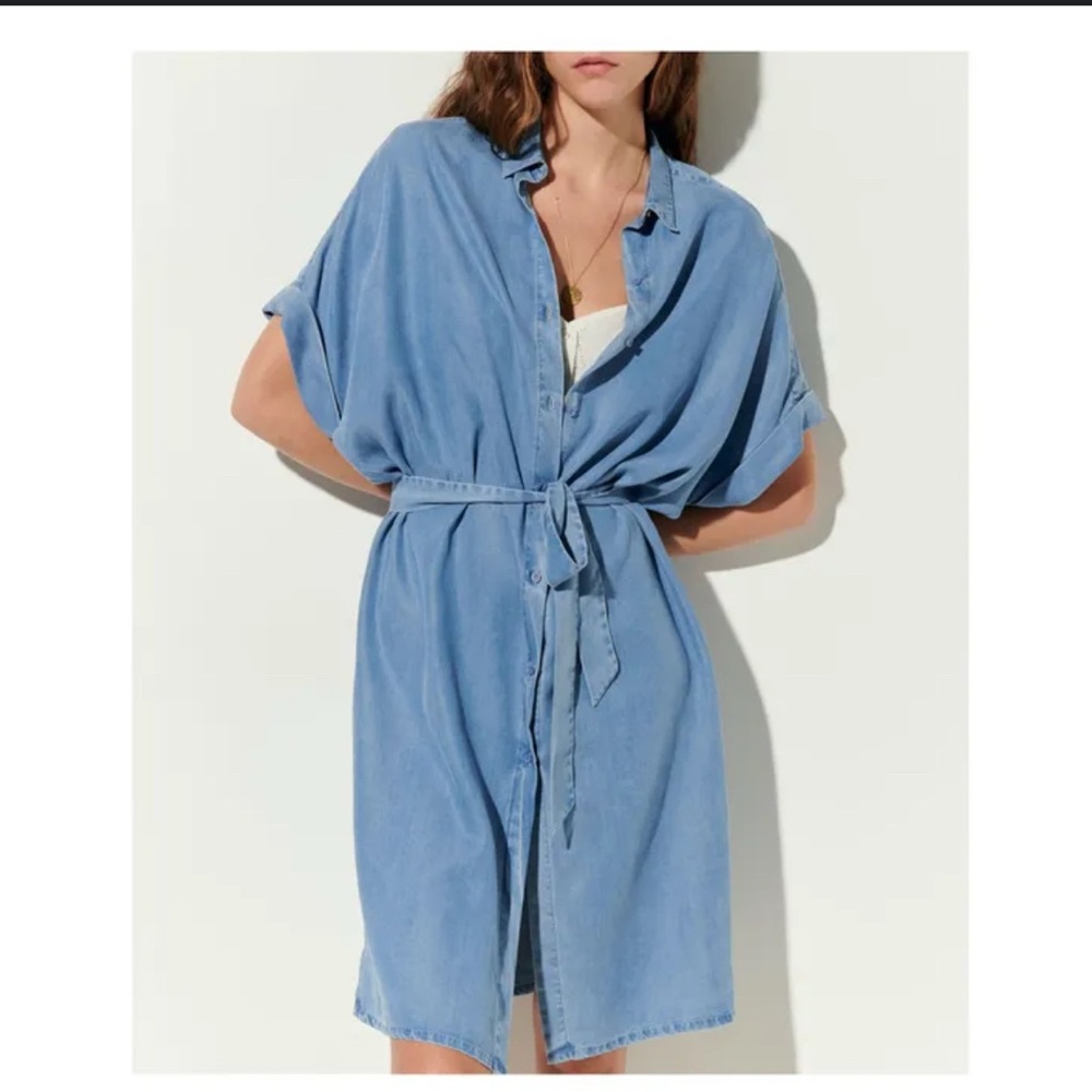 Sessun Robe Chemise Joy Chambray Size S